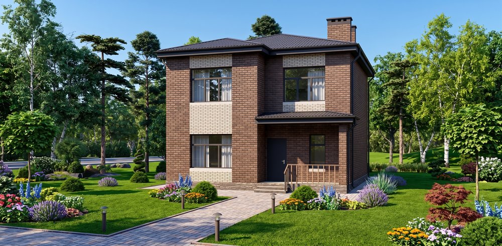 Авторский проект дома 150 м² под ключ — Единый Контур Авторский проект дома 150 м² под ключ — Единый Контур